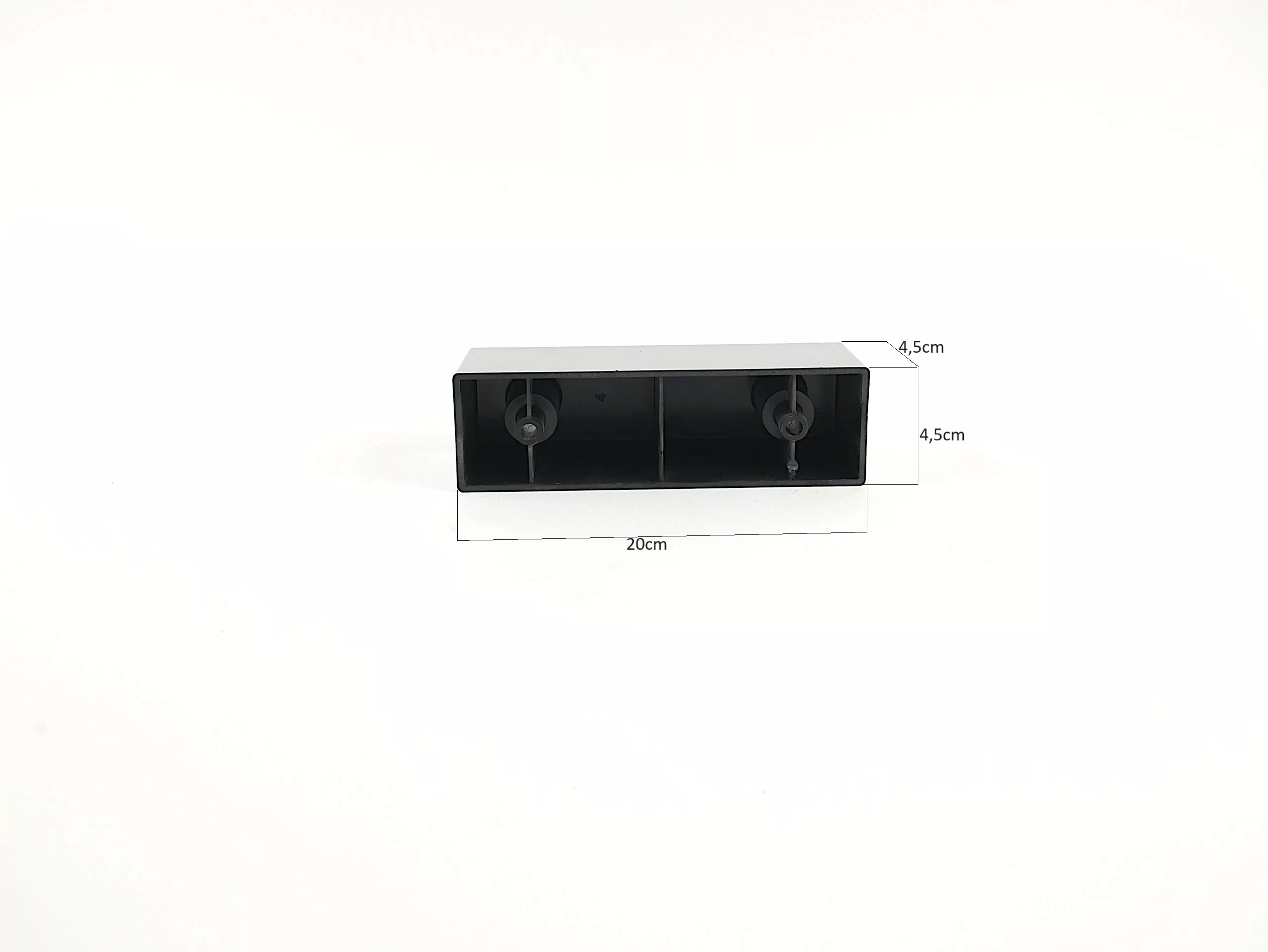 Stopka 45x45x200 mm jasna satyna - obrazek 3