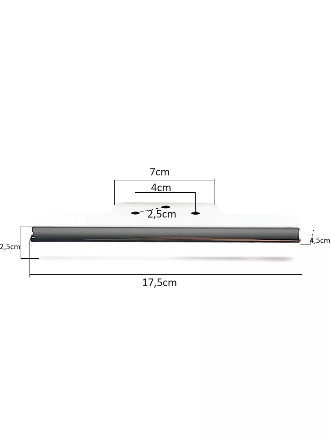 Stopka 25x45x175 mm srebro - obrazek 5
