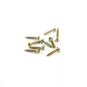 Wkręty hartowane 5×30 mm żółte