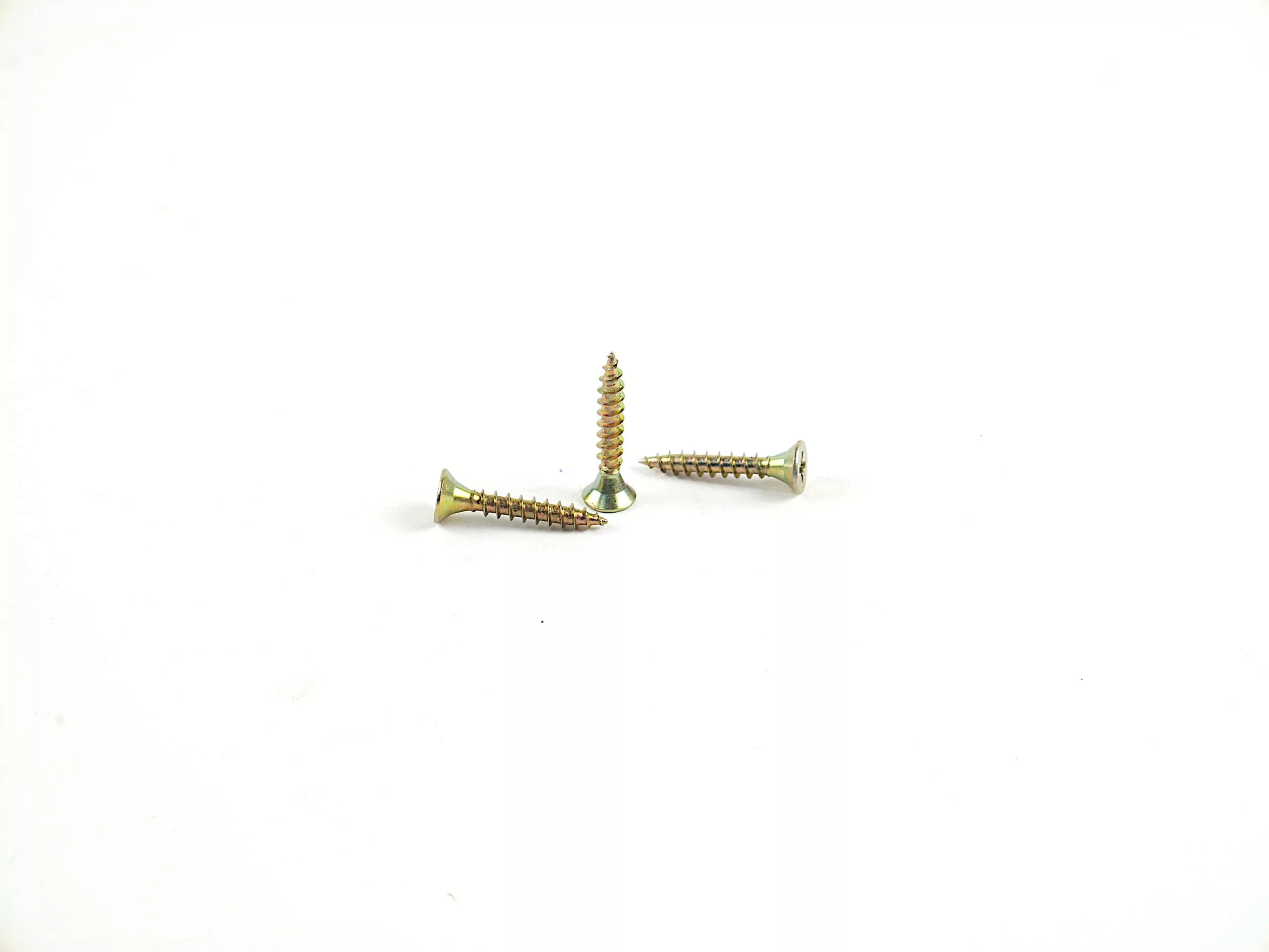 Wkręty hartowane 5×30 mm żółte - obrazek 2