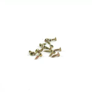 Wkręt hartowany 4×16 mm żółty