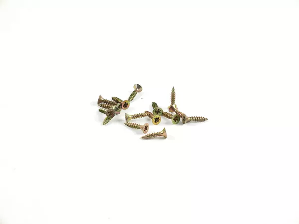 Wkręty hartowane 4×20 mm żółte