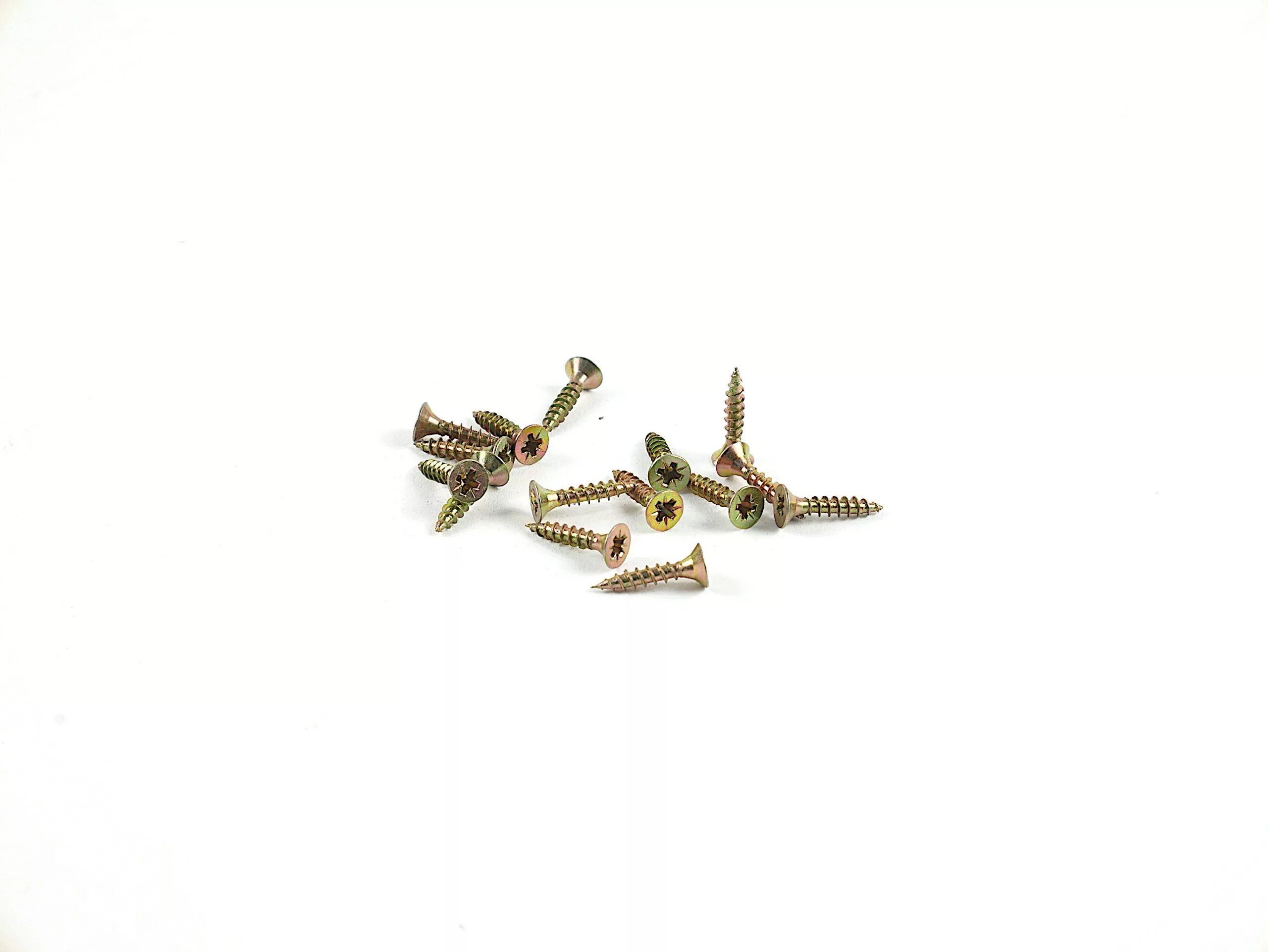 Wkręty hartowane 4×20 mm żółte