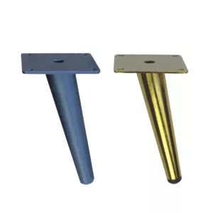 Noga metalowa stożek skośna H15