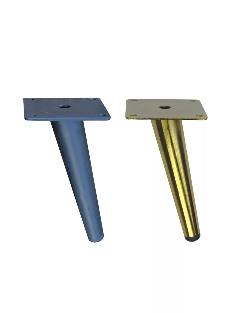 Noga metalowa stożek skośna H15