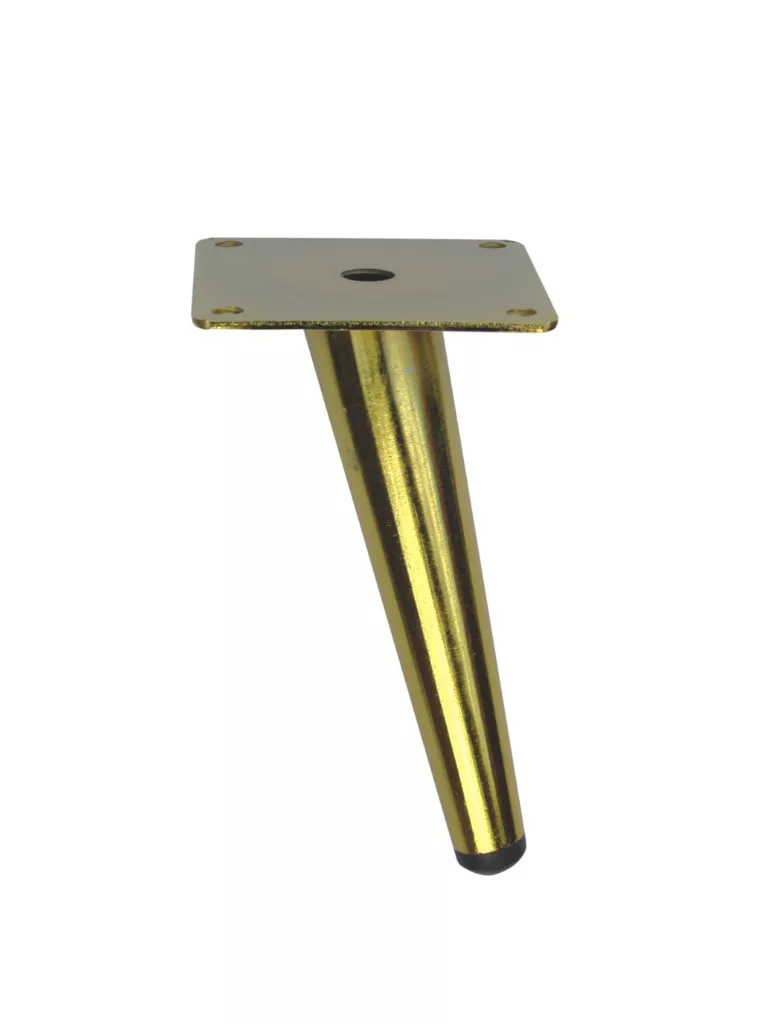 Noga metalowa stożek skośna H15 - obrazek 3
