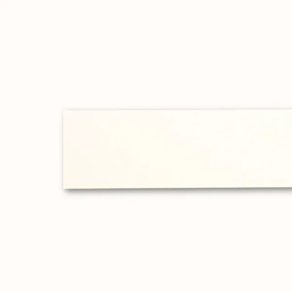 Obrzeże meblowe PVC 0110 białe